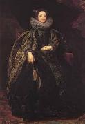 Anthony Van Dyck Portrait of an unknown genoese lady (mk03) oil painting